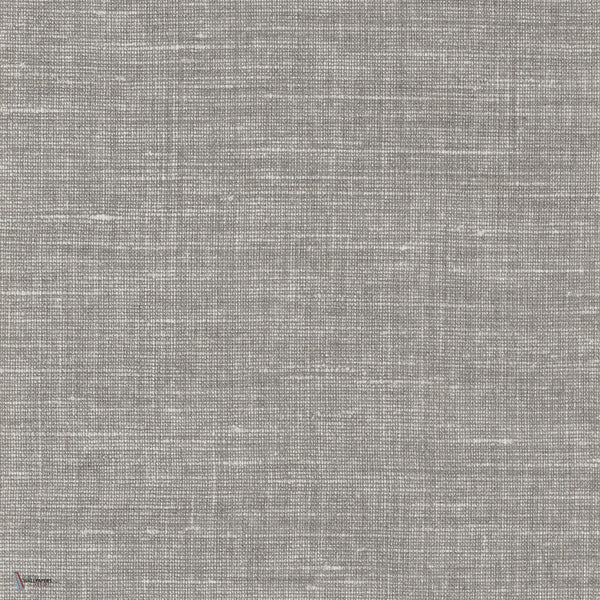 Lino behang in Gris 3 van Texdecor