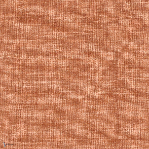 Lino behang in Orange 1 van Texdecor