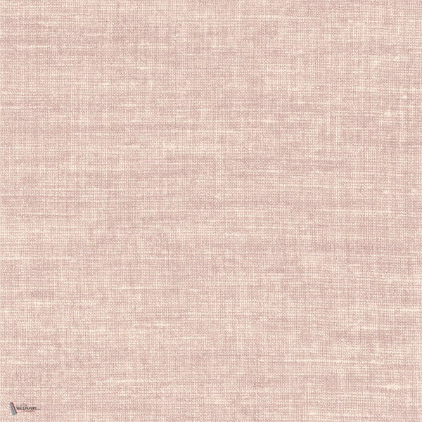 Lino behang in Rose van Texdecor