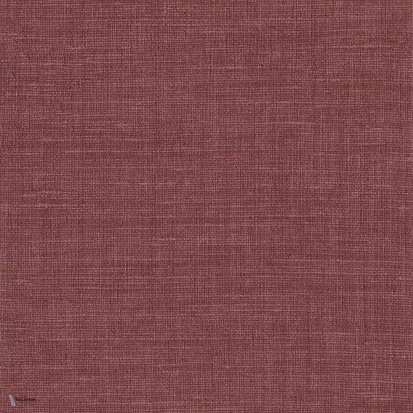 Lino wallpaper in Rouge by Texdecor