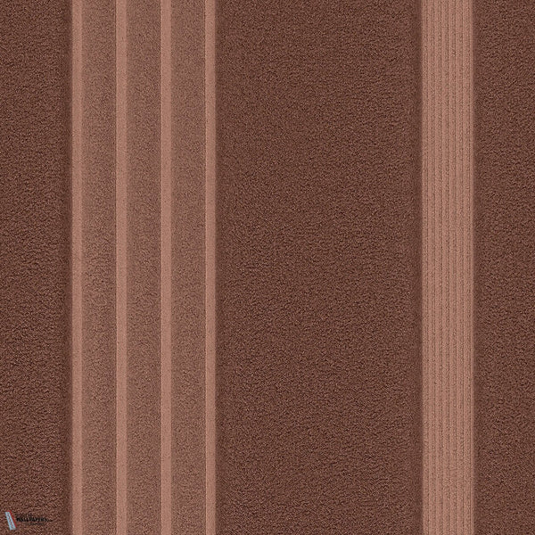 Polyform Eos Stretto wallpaper in Cacao by Texdecor