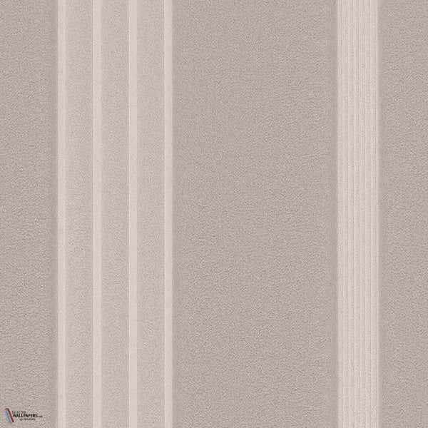 Polyform Eos Stretto wallpaper in Grege by Texdecor