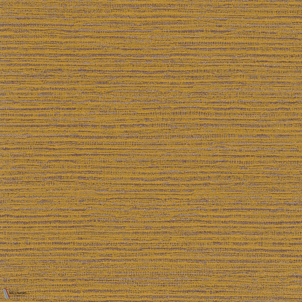 Soft 2 wallpaper in VELVET JAUNE by Texdecor