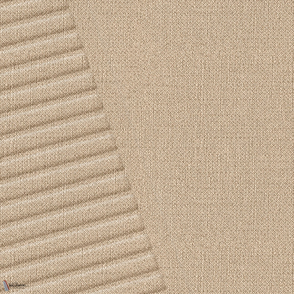 Vinacoustic Polyform Arcad wallpaper in Beige 2 by Texdecor