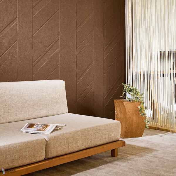 Vinacoustic Polyform Gallery behang van Texdecor interieur