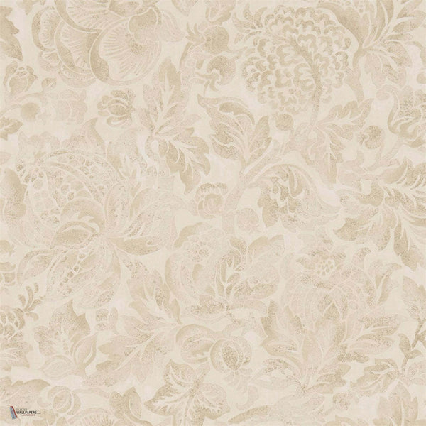 Thackeray wallpaper in Sepia van Sanderson