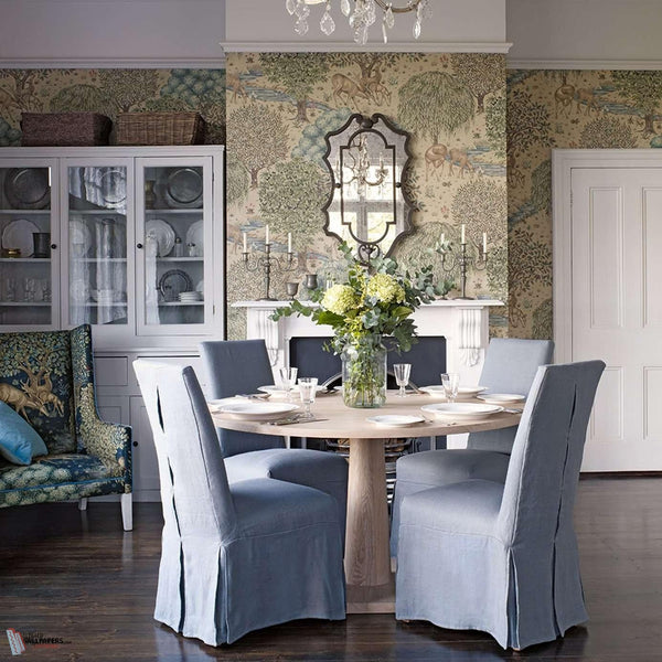 The Brook wallpaper van Morris & Co
