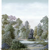 Austria Mural wallpaper in Sage by Thibaut