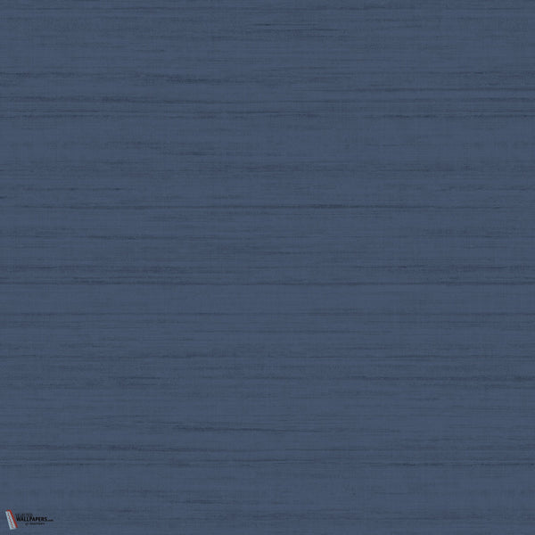 Chaumont Silk Tapete in Navy von Thibaut