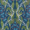 Harbor Springs behang in Navy van Thibaut