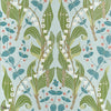 Harbor Springs behang in Spa Blue van Thibaut