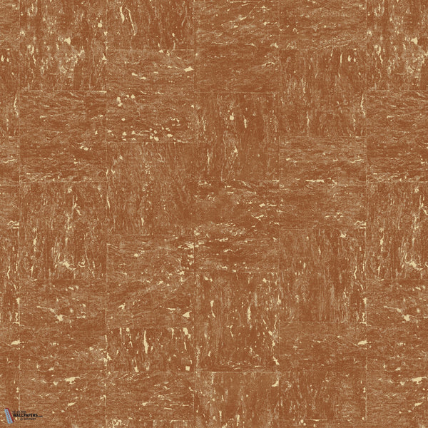 Indira Cork wallpaper in Umber by Thibaut
