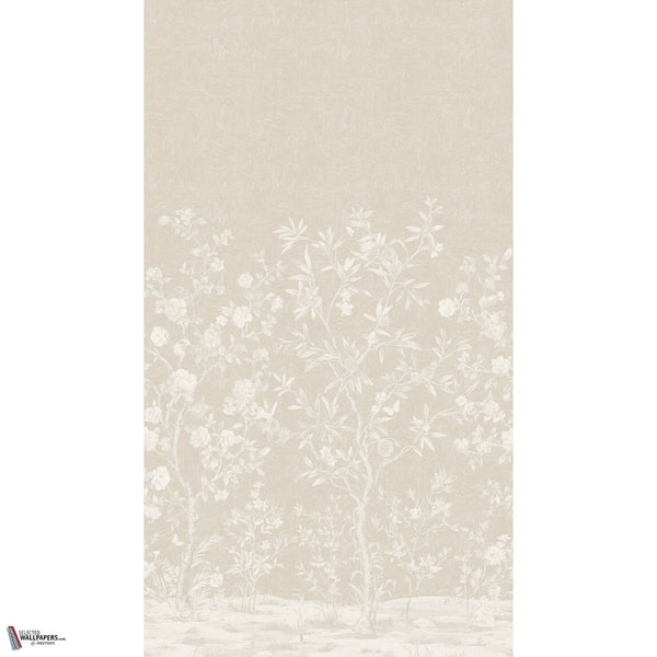 Indira Mural Tapete in Beige von Thibaut