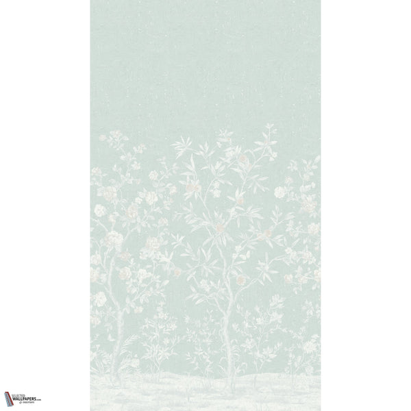 Indira Mural Tapete in Sage von Thibaut