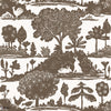 La Forêt carta da parati in Brown di Thibaut