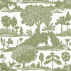 La Forêt papel pintado en Sage de Thibaut