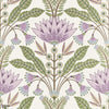 Lotus carta da parati in Lilac di Thibaut