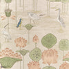 Malea papier peint en Apricot de Thibaut