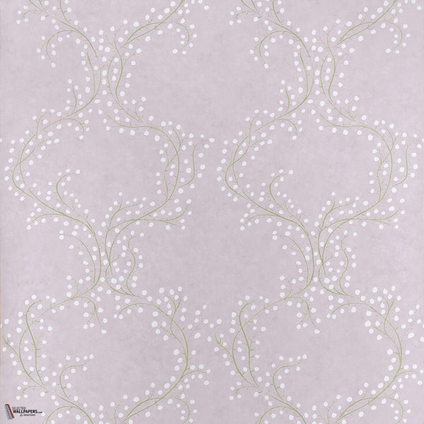 Markle Trail papier peint en Lavender de Thibaut