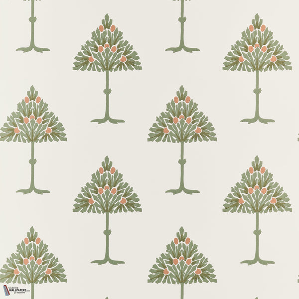 May Tree wallpaper in Sage by Thibaut