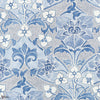 Woodford behang in Blue van Thibaut
