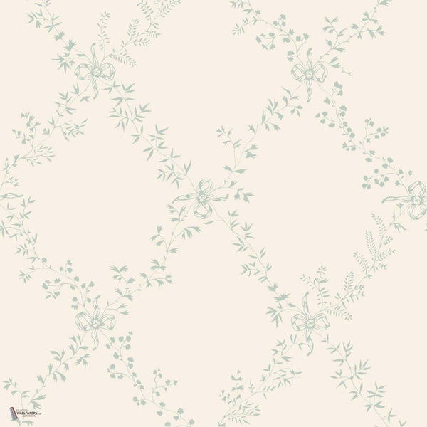 Toile Trellis behang in Teresa's Green van Farrow & Ball