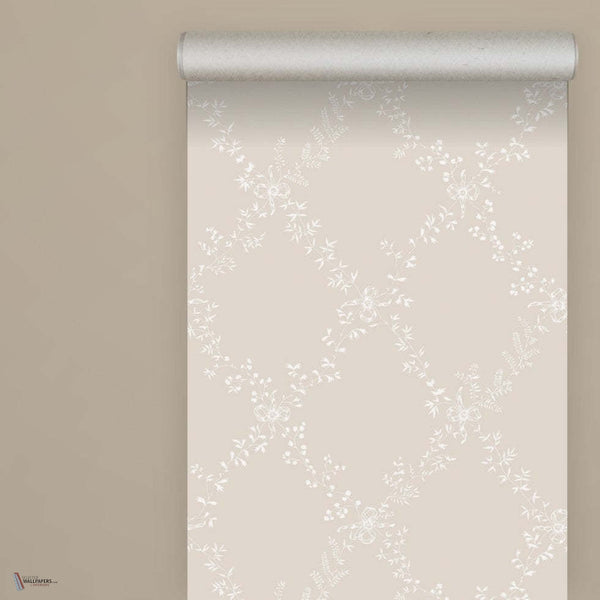 Toile Trellis behang van Farrow & Ball
