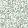 Tourbillon behang in Green Blue van Farrow & Ball