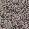 Tourbillon behang in Off Black van Farrow & Ball