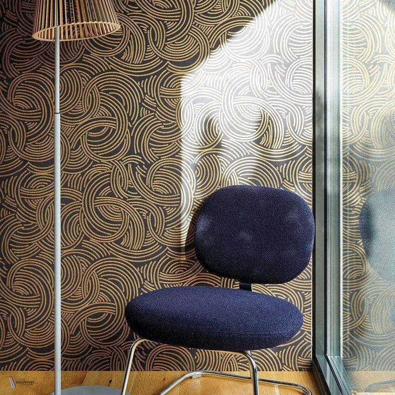 Tourbillon papier peint de Farrow & Ball