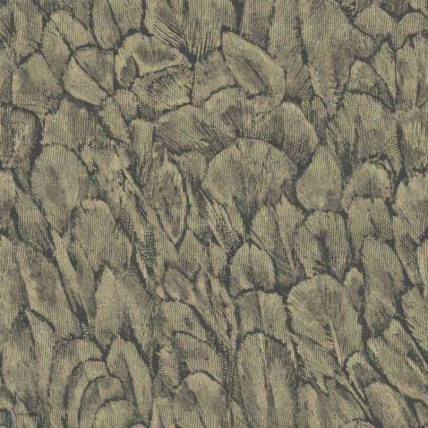 Tranquil Tapete in Jet van 1838 wallcoverings