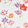 Tulipomania wallpaper in Botanical van Sanderson
