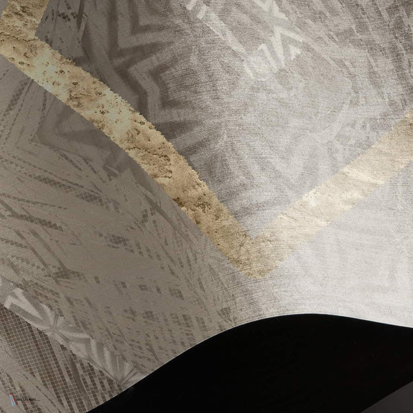 Abstracto Tapete Linen Textile Tapete in T11059 von Tuskara