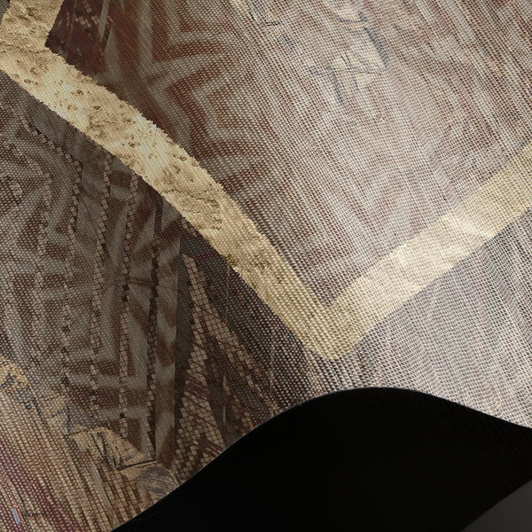 Abstracto Tapete Natural Grasscloth Tapete in T11060 von Tuskara