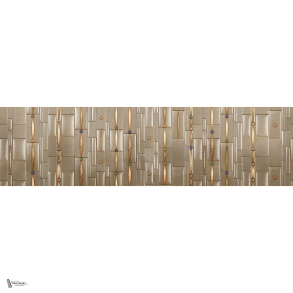 Beaded Gold wallpaper in T11078 by Tuskara — full design