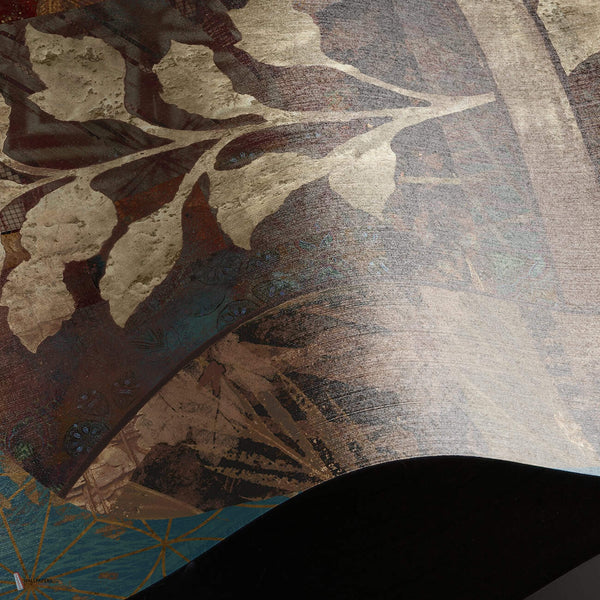 Cashmere wallpaper Linen Textile wallpaper in T11004 by Tuskara