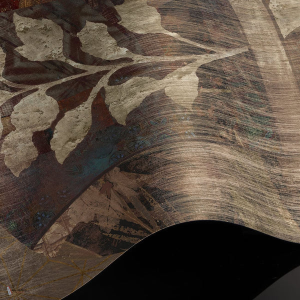 Cashmere wallpaper Premium Silk Silver wallpaper in T11003 by Tuskara
