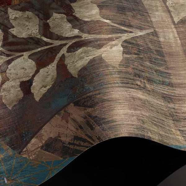 Cashmere wallpaper Premium Silk Silver wallpaper in T11004 by Tuskara