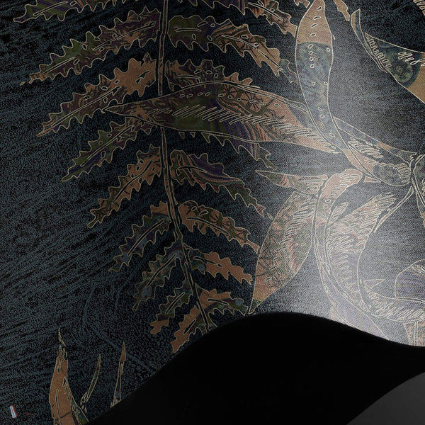 Dark Bloom wallpaper Raw Vinyl wallpaper in T11029 by Tuskara
