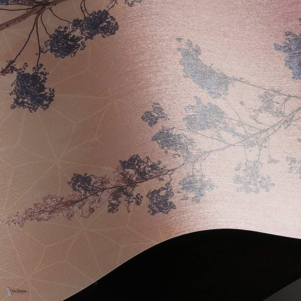 Dust & Petals Tapete Linen Textile Tapete in T11107 von Tuskara
