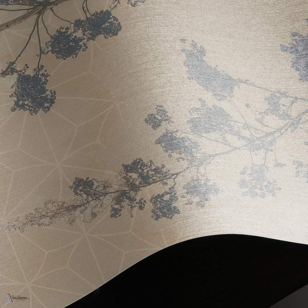 Dust & Petals Tapete Linen Textile Tapete in T11108 von Tuskara