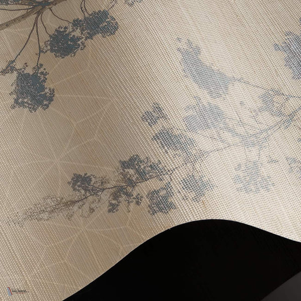 Dust & Petals Tapete Natural Grasscloth Tapete in T11108 von Tuskara