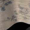 Dust & Petals Tapete Premium Silk Silver Tapete in T11108 von Tuskara