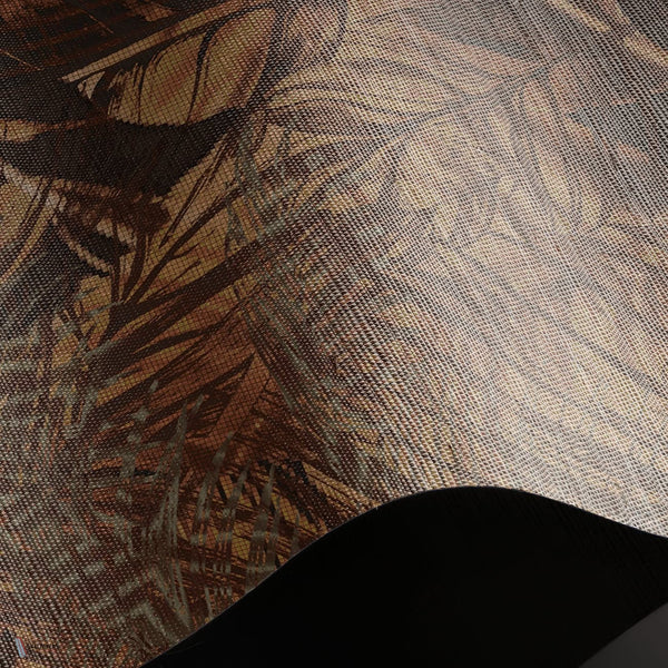 Floral Silence wallpaper Natural Grasscloth wallpaper in T11096 by Tuskara