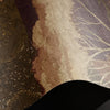 Forest Of Gold wallpaper Natural Grasscloth wallpaper in T11075 by Tuskara