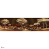 Forest Of Gold Tapete in T11075 von Tuskara — Gesamtdesign