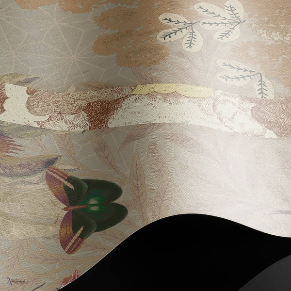 Garden Of Eden behang Raw Vinyl behang in T11020 van Tuskara