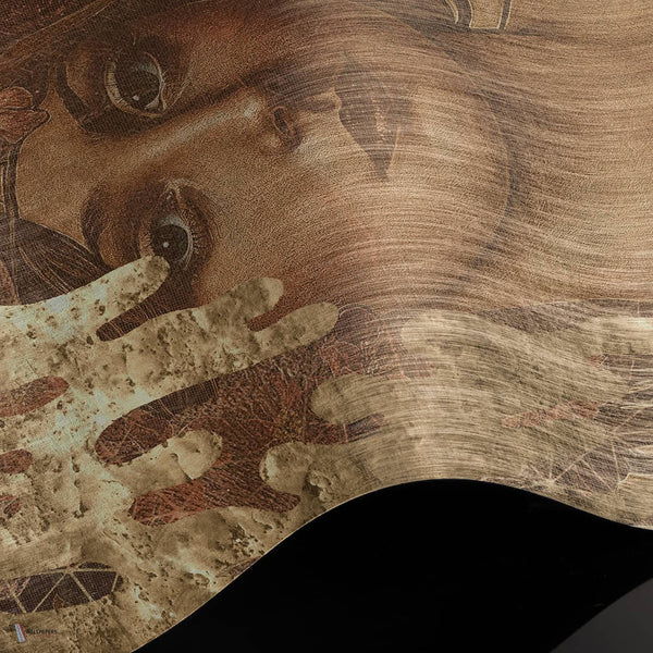 Goddess Of Orion wallpaper Premium Silk Silver wallpaper in T11087 by Tuskara