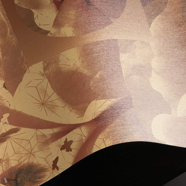 Indy wallpaper Linen Textile wallpaper in T11033 by Tuskara