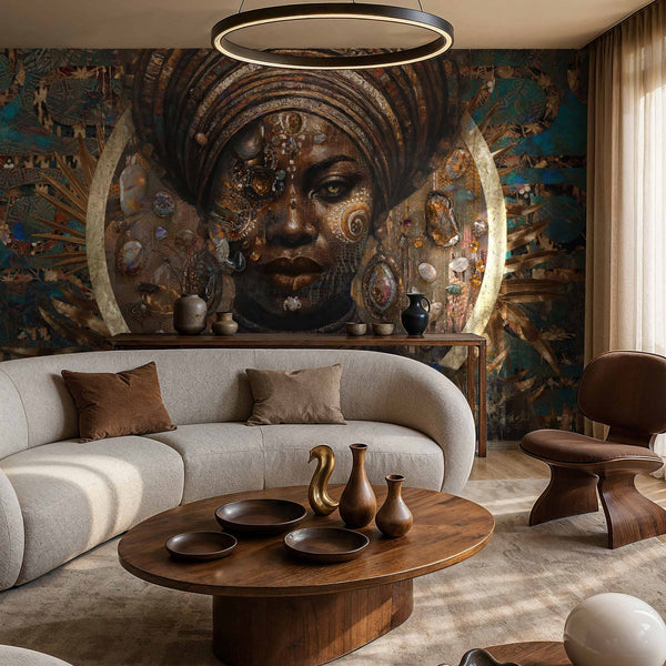 Kulani Tapete in T11005 von Tuskara — Interieur